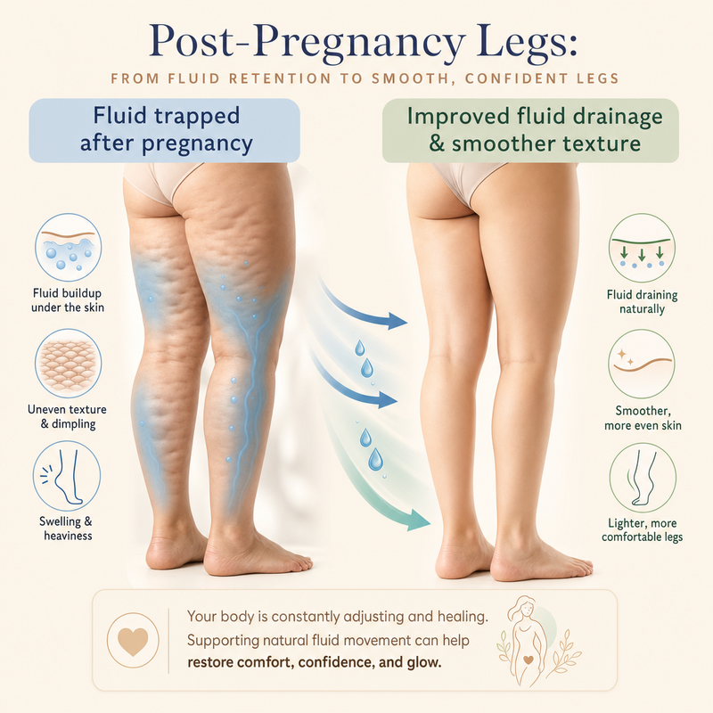 4. Helps with the Fluid and Texture Changes That Often Happen After Pregnancy